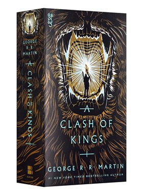 正版 冰与火之歌2 A Clash of Kings 列王的纷争 英文原版书A Song of Ice and Fire乔治马丁HBO美剧原著小说 英文版进口书籍