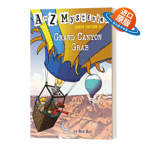英文原版 Grand Canyon Grab 大峡谷抓斗 神秘案件特别版11 A to Z Mysteries Super Edition 11 英文版 进口英语原版书籍