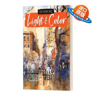 外光主义 英文原版 光线与颜色 进口英语原版 Air 英文版 Plein 书籍 Light 水彩绘画技巧 Color