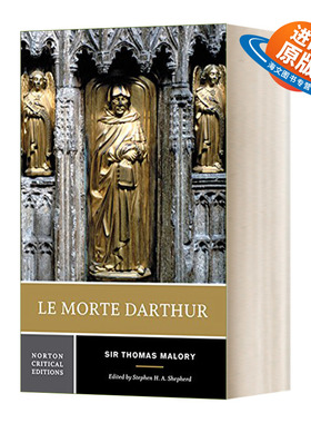 英文原版 Le Morte Darthur 亚瑟王之死 诺顿文学解读系列 Norton Critical Editions 英文版 进口英语原版书籍