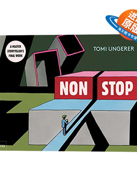 英文原版 Nonstop 好险！ 汤米·温格尔漫画 安徒生大奖作家 精装 英文版 进口英语原版书籍