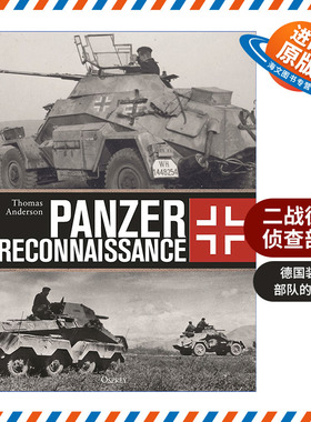 英文原版 Panzer Reconnaissance 二战德国侦查部队 精装 英文版 进口英语原版书籍