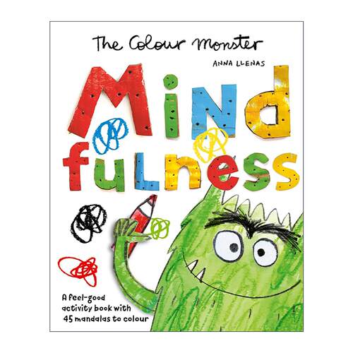 英文原版 The Colour Monster Mindfulness 情绪小怪兽 正念 情绪调节涂色书 英文版 进口英语原版书籍