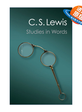 英文原版 Studies in Words 语言研究 C.S.刘易斯 剑桥Canto经典系列 英文版 进口英语原版书籍