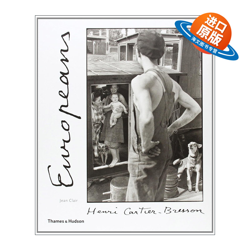 英文原版 Henri Cartier-Bresson Europeans 亨利埃布列松摄影集 欧洲人 英文版 进口英语原版书籍
