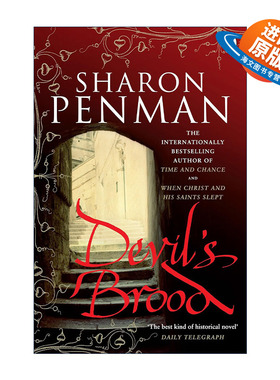 英文原版 Devil's Brood 魔王世族 Sharon Penman历史小说 金雀花王朝系列 英文版 进口英语原版书籍