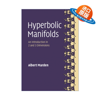 英文原版 Hyperbolic Manifolds 双曲流形 二维三维入门 Albert Marden 精装 英文版 进口英语原版书籍