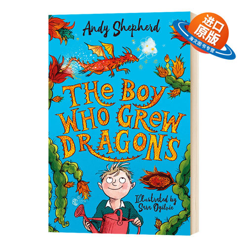 养龙的男孩1 英文原版 The Boy Who Grew Dragons 英文版儿童英语章节书 进口原版学生课外阅读书籍