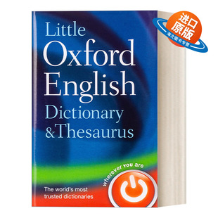 英文版 书籍 Dictionary 小牛津字典和词库 第2版 Thesaurus Oxford and 进口英语原版 英文原版 精装 Little