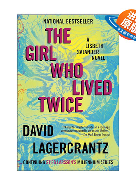 英文原版 The Girl Who Lived Twice Millennium Series 06 终结狩猎的女孩 千禧年系列6 David Lagercrantz 进口英语原版书籍