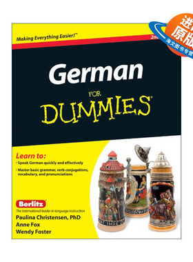 原版 German for Dummies 德语入门 含光盘 第2版 进口原版书籍