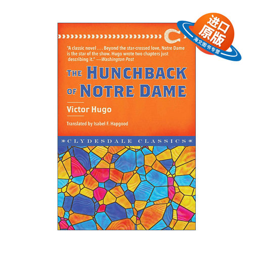 英文原版 The Hunchback of Notre Dame 巴黎圣母院 巴黎圣母院 Clydesdale Classic 英文版 进口英语原版书籍