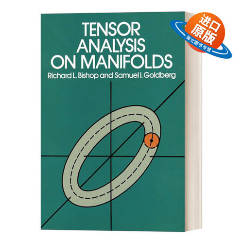 英文原版 Tensor Analysis on Manifolds 流形的张量分析 英文版 进口英语原版书籍