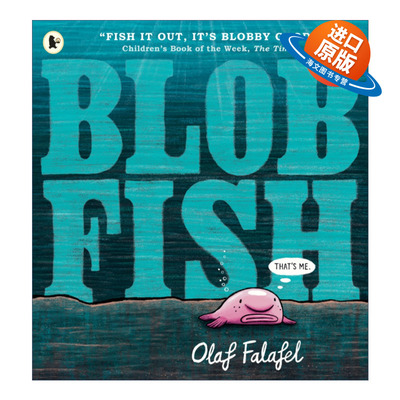 英文原版 Blobfish 水滴鱼 儿童动物绘本 英文版 进口英语原版书籍
