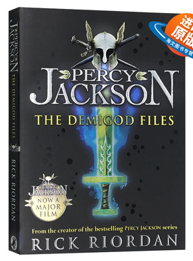 波西杰克逊 缺爱的半神 英文原版 Percy Jackson The Demigod Files 秘密档案 波西杰克逊与半神外传 青少年奇幻文学经典英文版书