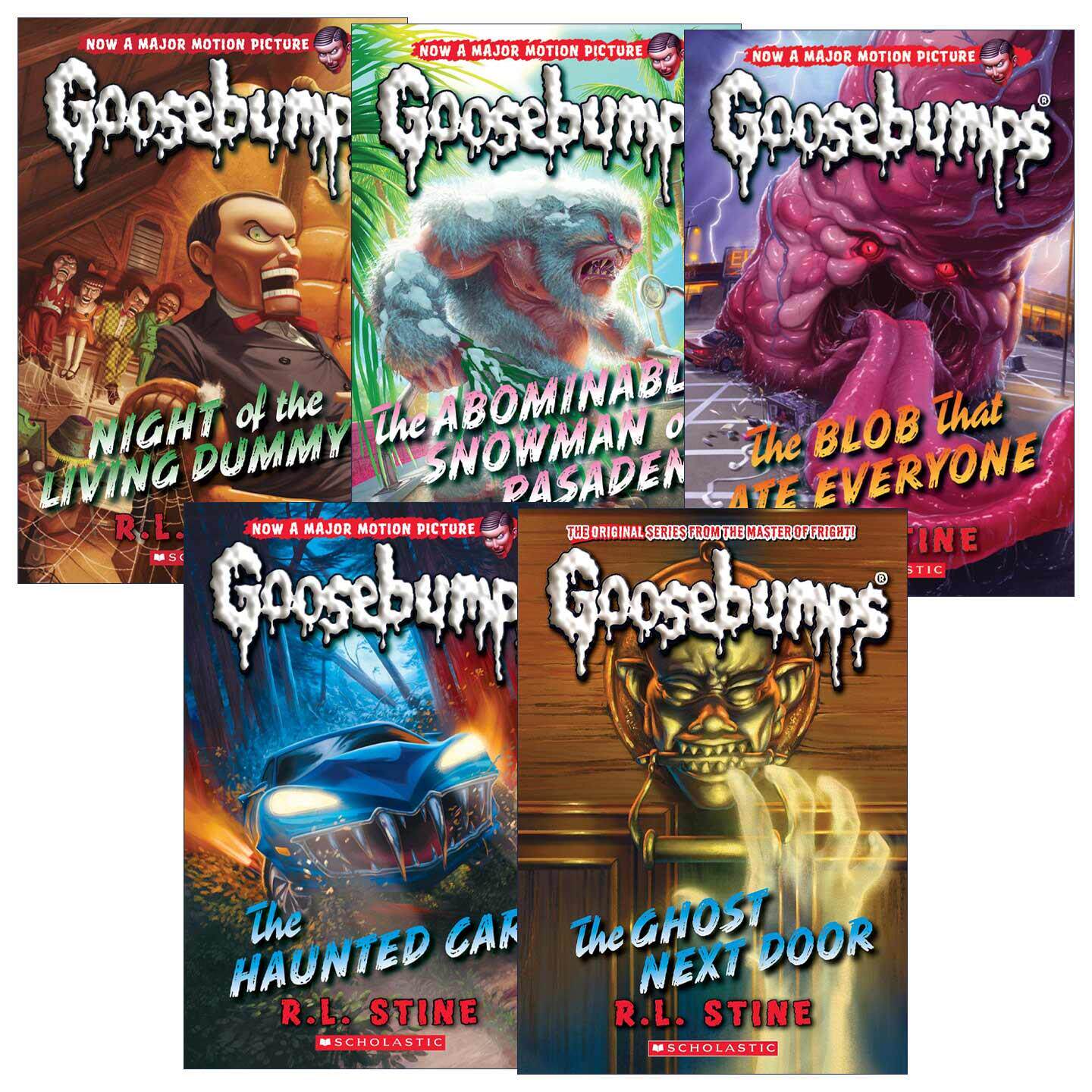 英文原版 Classic Goosebumps 鸡皮疙瘩系列26-30册 青少年恐怖小说 英文版 进口英语原版书籍