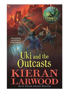 英文原版 Uki and the Outcasts 兔武士英雄传奇4 乌基与被放逐者 英文版 进口英语原版书籍