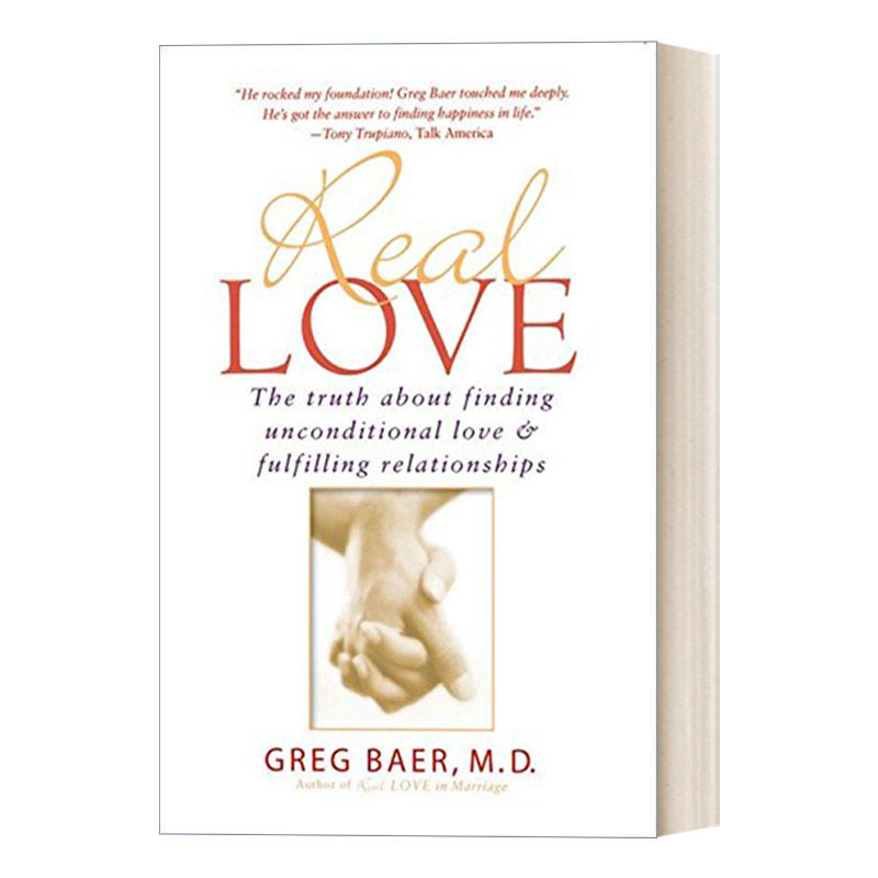 英文原版 real love 真爱 找到无条件的爱和充实的关系的真相 婚姻