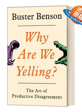 英文原版 精装 Why Are We Yelling 我们为什么大喊大叫 产生分歧的艺术 精装 英文版 进口英语原版书籍