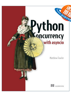 英文原版 Python Concurrency with asyncio Python asyncio并发编程 英文版 进口英语原版书籍