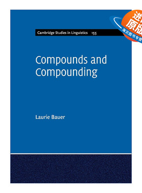 英文原版 Compounds and Compounding 复合词和复合法 剑桥语言学研究系列 英文版 进口英语原版书籍