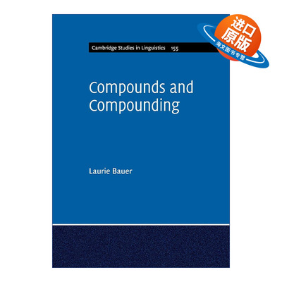 英文原版 Compounds and Compounding 复合词和复合法 剑桥语言学研究系列 英文版 进口英语原版书籍