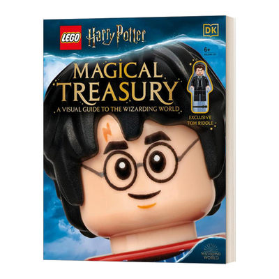 英文原版 LEGO r Harry Potter Magical Treasury DK 乐高 哈利波特魔法宝库 魔法世界的视觉指南 英文版 进口英语原版书籍