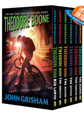 英文原版 Theodore Boone Pb 6C Box Set 西奥律师事务所6本盒装 英文版 进口英语原版书籍儿童外文书