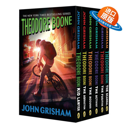 英文原版 Theodore Boone Pb 6C Box Set 西奥律师事务所6本盒装 英文版 进口英语原版书籍儿童外文书