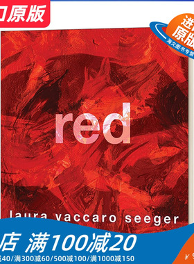 英文原版 Red 红色 凯迪克奖得主插画家Laura Vaccaro Seeger 4-8岁儿童情感品格启蒙故事精装绘本 英文版 进口英语原版书籍