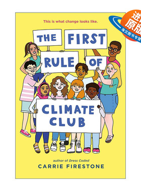 英文原版 The First Rule of Climate Club 气候俱乐部的首条规则 青少年环保小说 Carrie Firestone 精装 英文版进口英语原版书籍