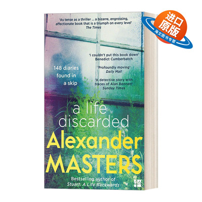 英文原版 A Life Discarded 被搞丢的人生 废料箱里的148本日记 亚历山大·马斯特斯 英文版 进口英语原版书籍