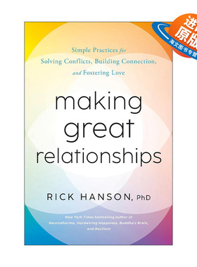 英文原版 Making Great Relationships 被喜欢的勇气 50个美好关系法则 打造高质量人际关系 Rick Hanson 精装 进口英语原版书籍