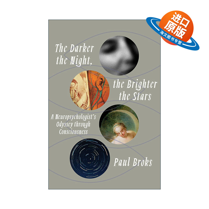 英文原版 The Darker the Night the Brighter the Stars 夜晚越黑 星星越亮 一位神经心理学家的意识奥德赛 传记 Paul Broks 精装