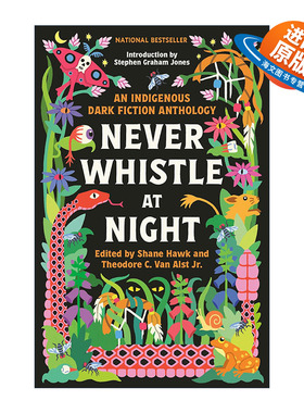 英文原版 Never Whistle at Night 晚上不要吹口哨 短篇恐怖小说选集 Shane Hawk 英文版 进口英语原版书籍