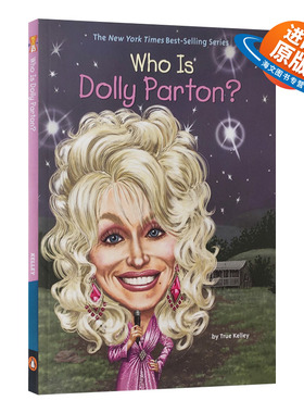 英文原版 Who Is Dolly Parton 多莉·帕顿是谁 名人传记系列 中小学生课外英语阅读读物 英文版 进口英语原版书籍