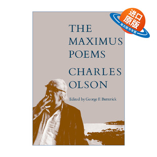 英文原版 The Maximus Poems 马克西姆斯诗篇 黑山派开山鼻祖Charles Olson查尔斯·奥尔森诗歌 英文版 进口英语原版书籍