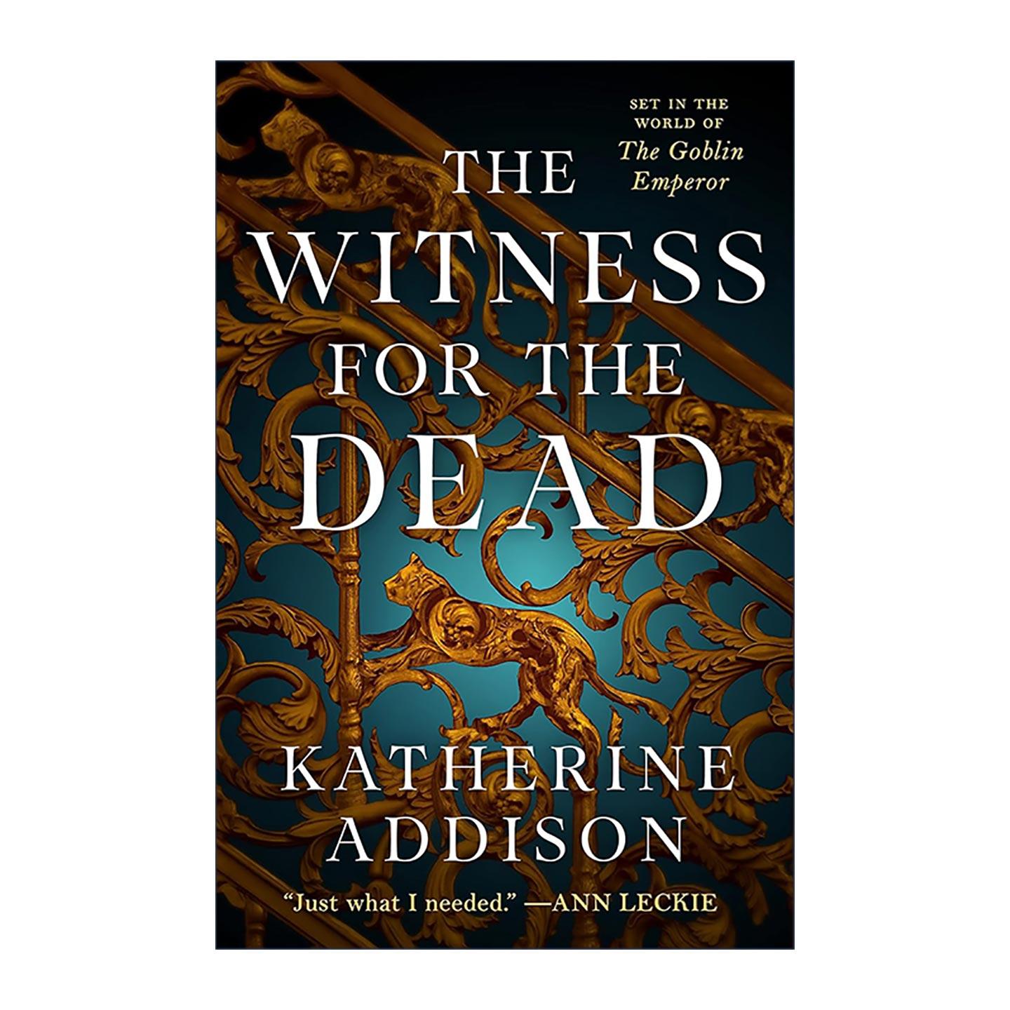 英文原版 The Witness for the Dead 死者的见证者 阿玛洛的墓地三部曲 地精皇帝系列 英文版 进口英语原版书籍