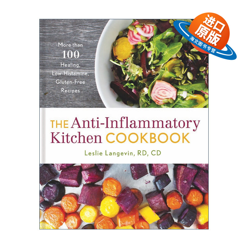英文原版 Anti-Inflammatory Kitchen Cookbook 抗炎症食谱 精装 英文版 进口英语原版书籍