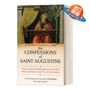 英文原版 Confessions of Saint Augustine 忏悔录 圣奥古斯丁 Signet Classics 英文版 进口英语原版书籍