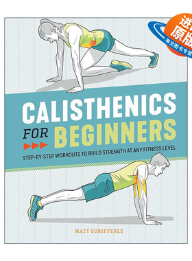 英文原版 Calisthenics for Beginners 初学者健美操 英文版 进口英语原版书籍