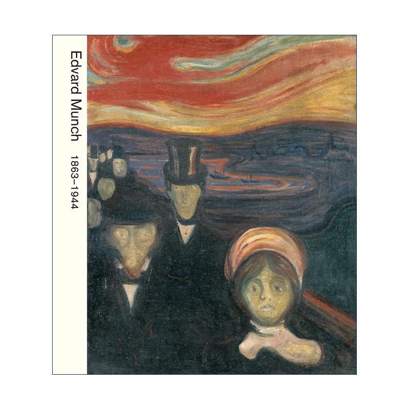 英文原版 Edvard Munch 1863-1944 爱德华·蒙克作品集1863-1944 现代艺术表现主义 英文版 进口英语原版书籍