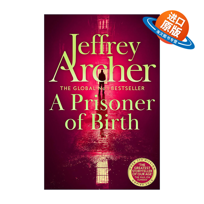 英文原版 A Prisoner of Birth 生而为囚 克里夫顿纪事作者杰弗里·阿切尔 Jeffrey Archer 英文版 进口英语原版书籍