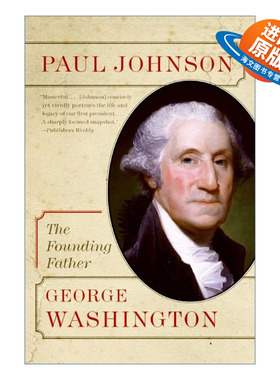 英文原版 George Washington 乔治华盛顿传 美国国父 星汉传记系列 保罗约翰逊 英文版 进口英语原版书籍