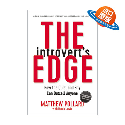 英文原版 The Introvert's Edge 内向者的优势 安静害羞的人如何脱颖而出 英文版 进口英语原版书籍