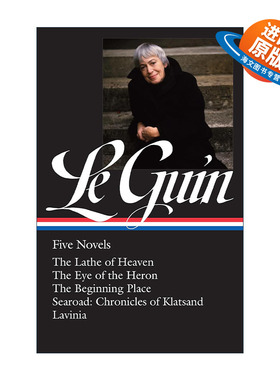 英文原版 Ursula K. Le Guin Five Novels LOA #379 厄休拉·勒古恩五部小说集 精装美国文库 英文版 进口英语原版书籍