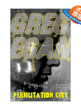 英文原版 Permutation City 置换城市 科幻小说 格雷格·伊根 Greg Egan 英文版 进口英语原版书籍