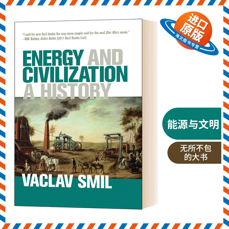 英文原版 Energy and Civilization 能源与文明 英文版
