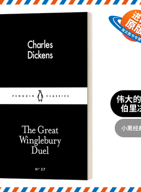 英文原版 The Great Winglebury Duel 伟大的威格伯里决斗 狄更斯 小黑书 英文版 进口英语原版书籍