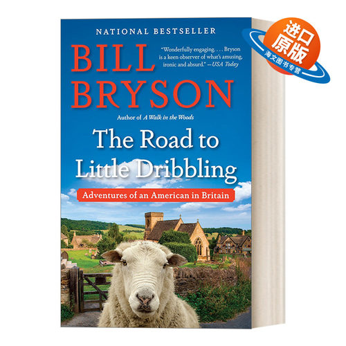 英文原版 The Road to Little Dribbling 通往涓涓细流之路 小不列颠札记续篇 旅游随笔 Bill Bryson 英文版 进口英语原版书籍